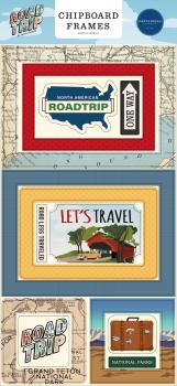 Carta Bella "Road Trip" Chipboard - Sticker