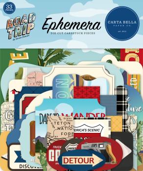 Carta Bella "Road Trip" Ephemera - Stanzteile