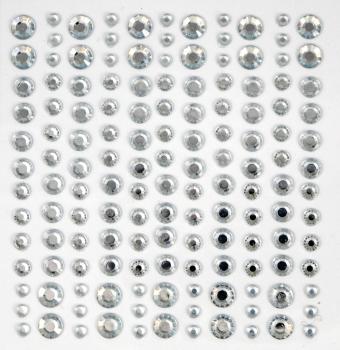 Craft Consortium Adhesive Rhinestone Gems Clear  - Strasssteine