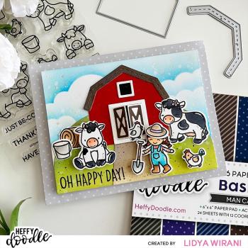 Heffy Doodle Boats & Barns  Cutting Dies - Stanze  