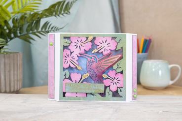 Crafters Companion -Hummingbird Metal Die Hovering Hummingbird - Stanze