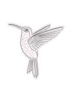 Crafters Companion -Hummingbird - Stanze & Stempel