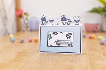 Gemini Cute Character Ewe Make Me Happy   - Stempel & Stanze 