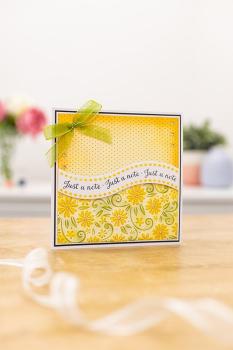 Gemini Just a Note  - Embossing Folder, Stamp & Die  - Nur eine Notiz