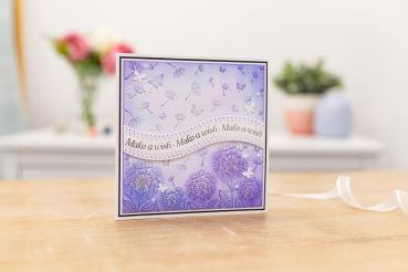 Gemini Make a Wish  - Embossing Folder, Stamp & Die  - Machen Sie einen Wunsch 