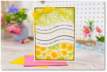 Gemini Make a Wish  - Embossing Folder, Stamp & Die  - Machen Sie einen Wunsch 