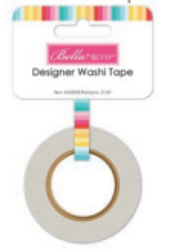 Bella BLVD  Rainbow .3125  Washi Tape 