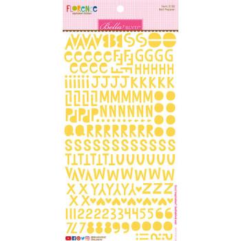 Bella BLVD Bell Pepper Florence Alphabet Sticker 