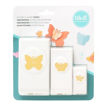 We R Memory Keepers - Keepers Butterfly Layered Punch - Motivstanze