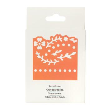 We R Memory Keepers - Keepers Cartridge Floral Border Punch - Motivstanze