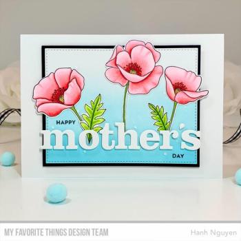 My Favorite Things Die-namics "Pure Poppies" | Stanzschablone | Stanze | Craft Die