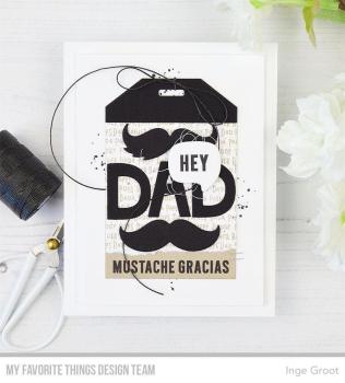 My Favorite Things Stempelset "Super Stache" Clear Stamp