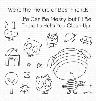 My Favorite Things Stempelset "We're the Picture of Best Friends" Clear Stamp Set