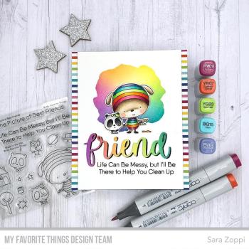 My Favorite Things Stempelset "We're the Picture of Best Friends" Clear Stamp Set