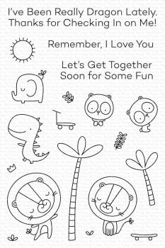 My Favorite Things Stempelset "Jungle Fun" Clear Stamp Set