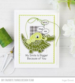 My Favorite Things Stempelset "My Smile Is Bigger Because of You" Clear Stamp Set