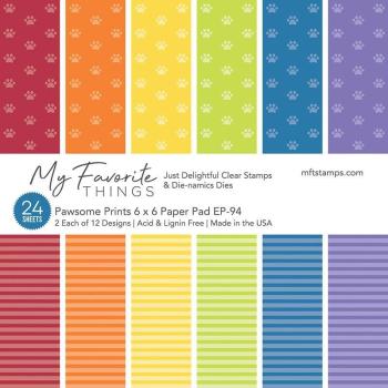 My Favorite Things Pawsome Prints 6x6 Inch Paper Pad