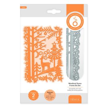 Tonic Studios - Stanze - Essentials frame die set Woodland scene 