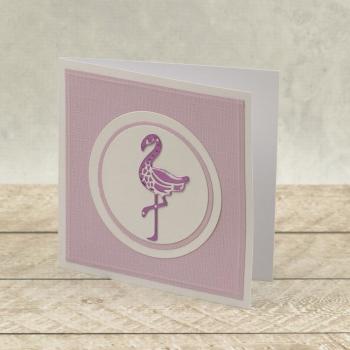 Couture Creations Cut, Foil & Emboss Die "Flamingo Silhouette Mini"