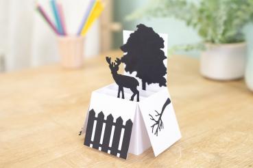 Gemini  3D Scene Builder Woodland Beauty  - Stempel & Stanze 