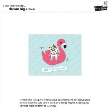 Lawn Fawn Stempelset "Dream Big" Clear Stamp