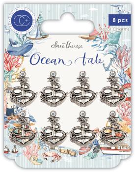 Craft Consortium Ocean Tale Metal Charms Anchors  - Metallanhänger