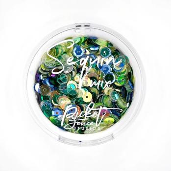 Picket Fence Studios Green Seas Sequin Mix  Pailetten