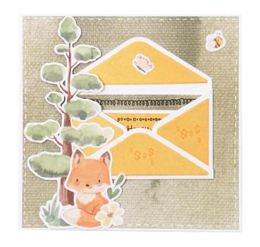 Studio Light -  Stempel mit Stanze Gift Card Envelope Stamp & Die 