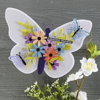 Spellbinders Dies "Butterfly Card Creator Etched" Stanzschablonen