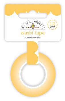 Doodlebug Design "Bumblebee Scallop" Washi Tape 