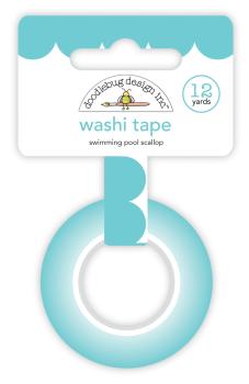 Doodlebug Design "Swimming Pool Scallop" Washi Tape 