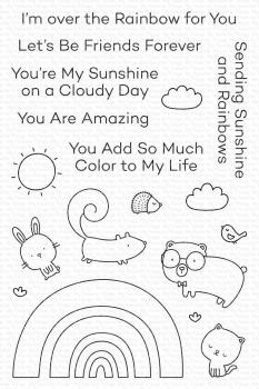 My Favorite Things Stempelset "Rainbow Critters" Clear Stamp Set