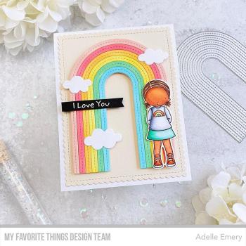 My Favorite Things Die-namics "Stitched Tall Rainbow" | Stanzschablone | Stanze | Craft Die