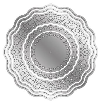 Gemini Ornate Pop-Out Grande Circle Create-a-Card Dies  - Stanze - Großer Kreis 