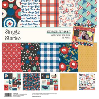 Simple Stories Simple  America the Beautiful Collection  Kit