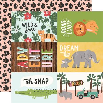 Simple Stories Simple  Into the Wild  Paper Pad - Designpapier 6x8 Inch