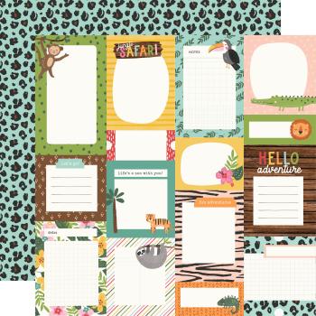 Simple Stories Simple  Into the Wild  Paper Pad - Designpapier 6x8 Inch