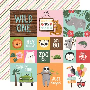 Simple Stories Simple  Into the Wild  Paper Pad - Designpapier 6x8 Inch