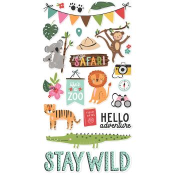 Simple Stories - Stories Into the Wild - Chipboard Sticker 