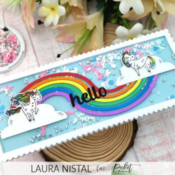 Picket Fence Studios "Princessland Dear " Clear Stamps