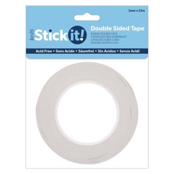 Docrafts Stick It! Double Sided Tape 3mm 