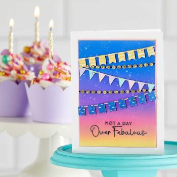 Spellbinders Stempelset - "Awesome Birthday" - Silikonstempel