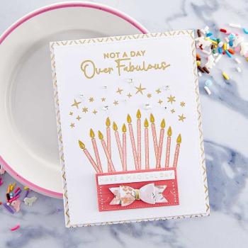 Spellbinders Stempelset - "Awesome Birthday" - Silikonstempel