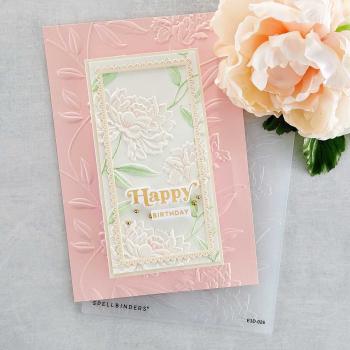 Spellbinders Embossingfolder "Beautiful Blooms 3D" - Prägefolder