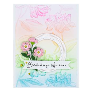 Spellbinders Embossingfolder "Beautiful Blooms 3D" - Prägefolder