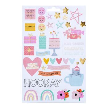 Spellbinders Sticker Pack  "Birthday Celebrations " 