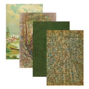 Spellbinders Paper Pad "Blue Green Palette Sampler" 