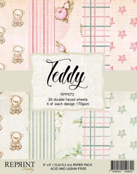 Reprint Teddy 6x6 Inch Paper Pack