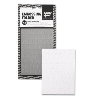 Paperfuel - solid as a rock - Prägefolder 