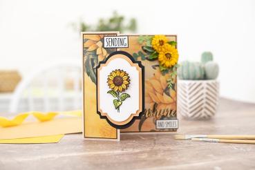 Crafters Companion - Sunkissed Wis - Clear Stamps